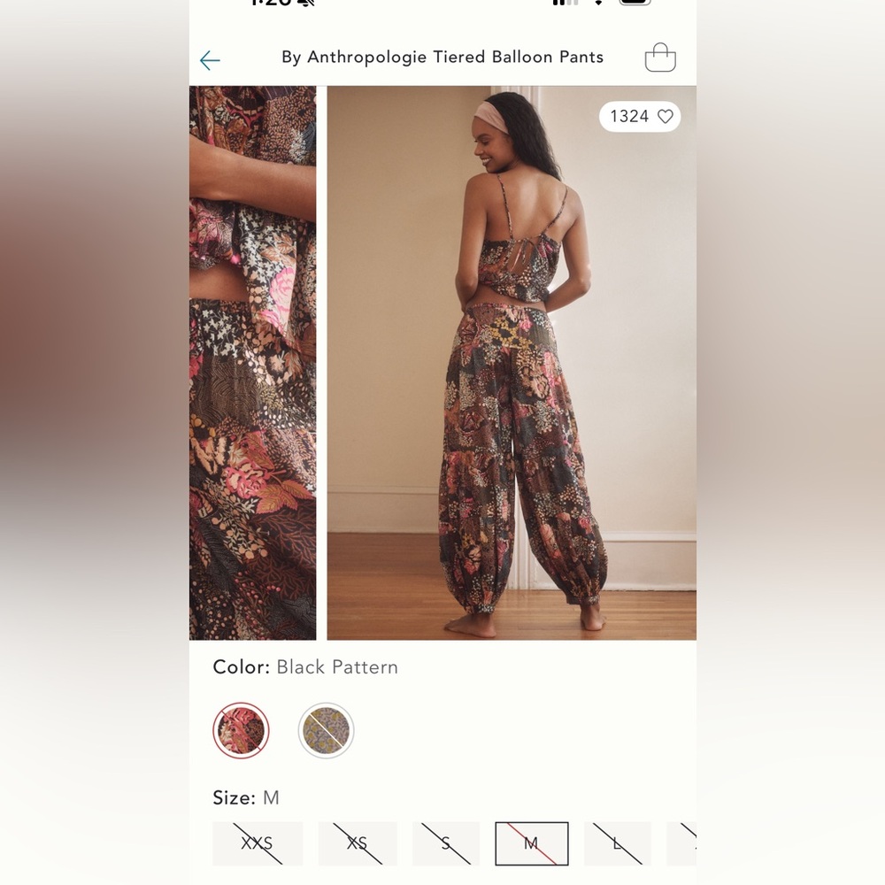 Tiered Balloon Pant Anthropologie